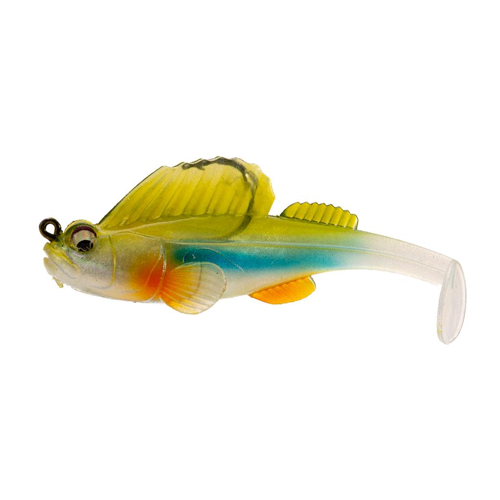 Soft Fishing Lures Rigged Head Jigs Lure Crankbaits Swimbaits Rig Tackle for Saltwater Freshwater Trout Bass