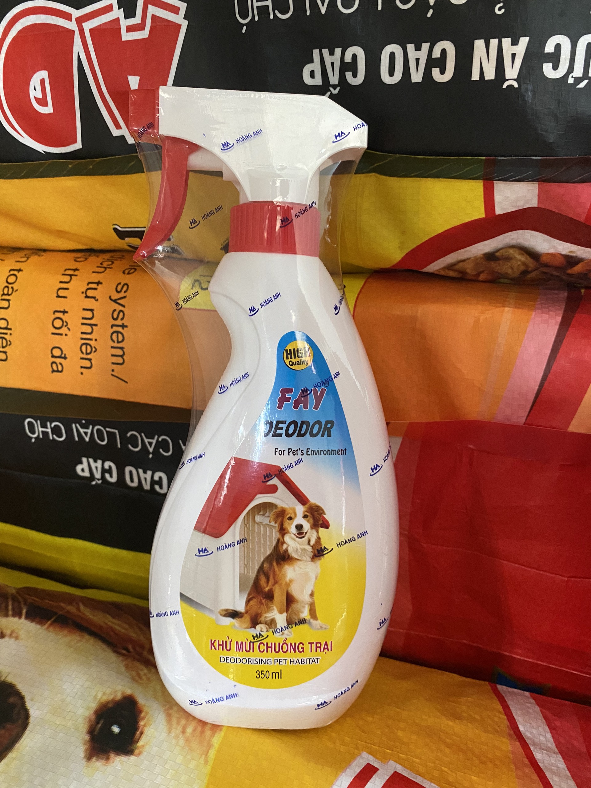 Xịt Khử Mùi Chuồng Trại Fay Deodor 350ml khử mùi, vệ sinh chuồng trại Chó, mèo