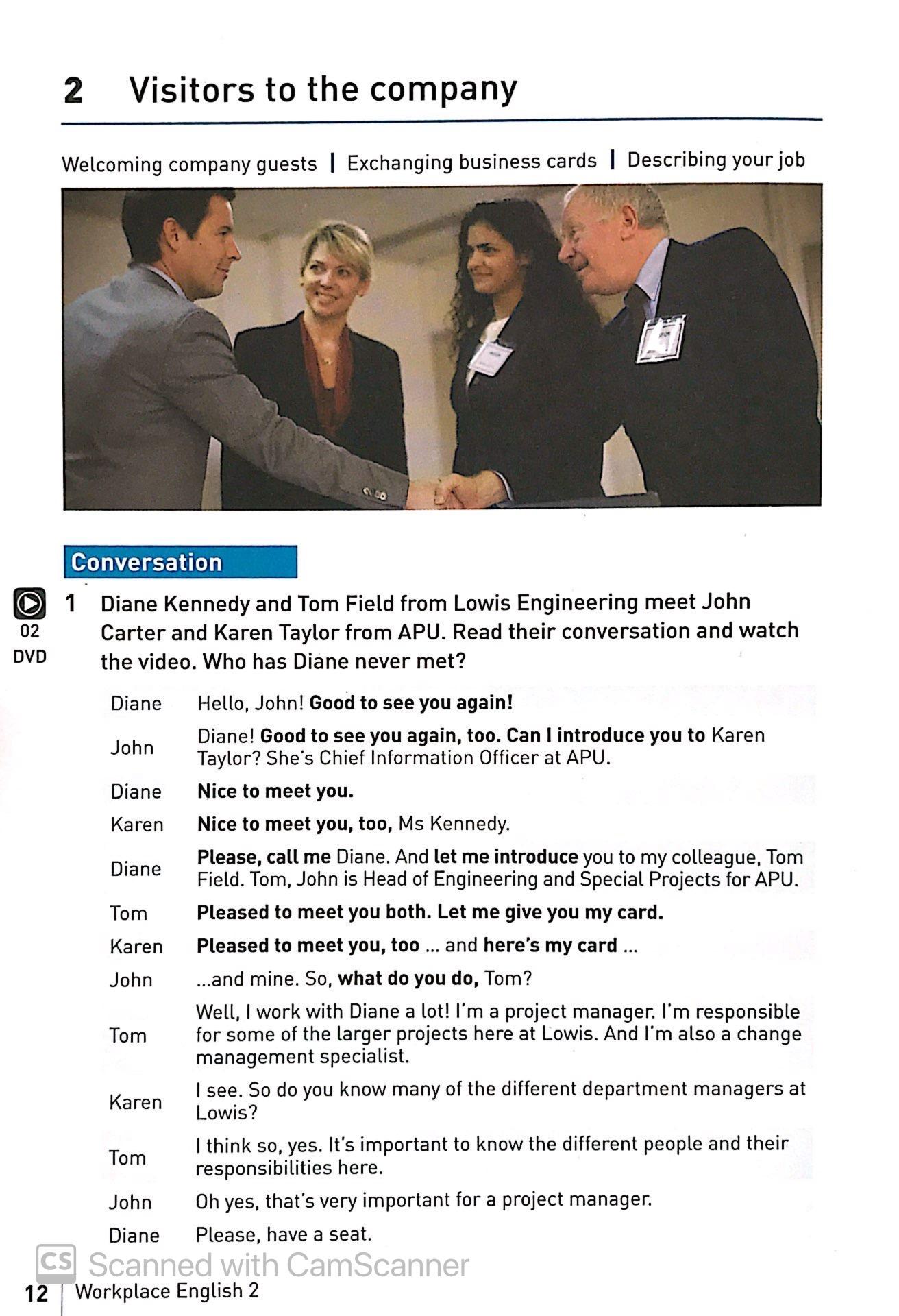 Collins English For Work - Workplace English 2