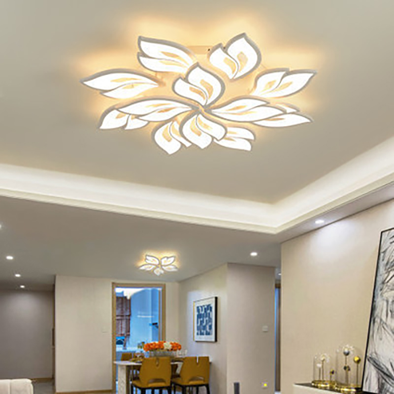 Đèn mâm áp trần kiểu dáng sang trọng tinh tế tạo điểm nhấn cho nhà có trần thấp, đèn mâm led đa sắc điều khiển từ xa TT2nhiều chế độ sáng khung Acrylic siêu bền