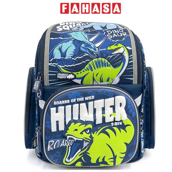 Ba Lô Fancy Chiến Binh Khủng Long - Clever Hippo BD1235/BLUE