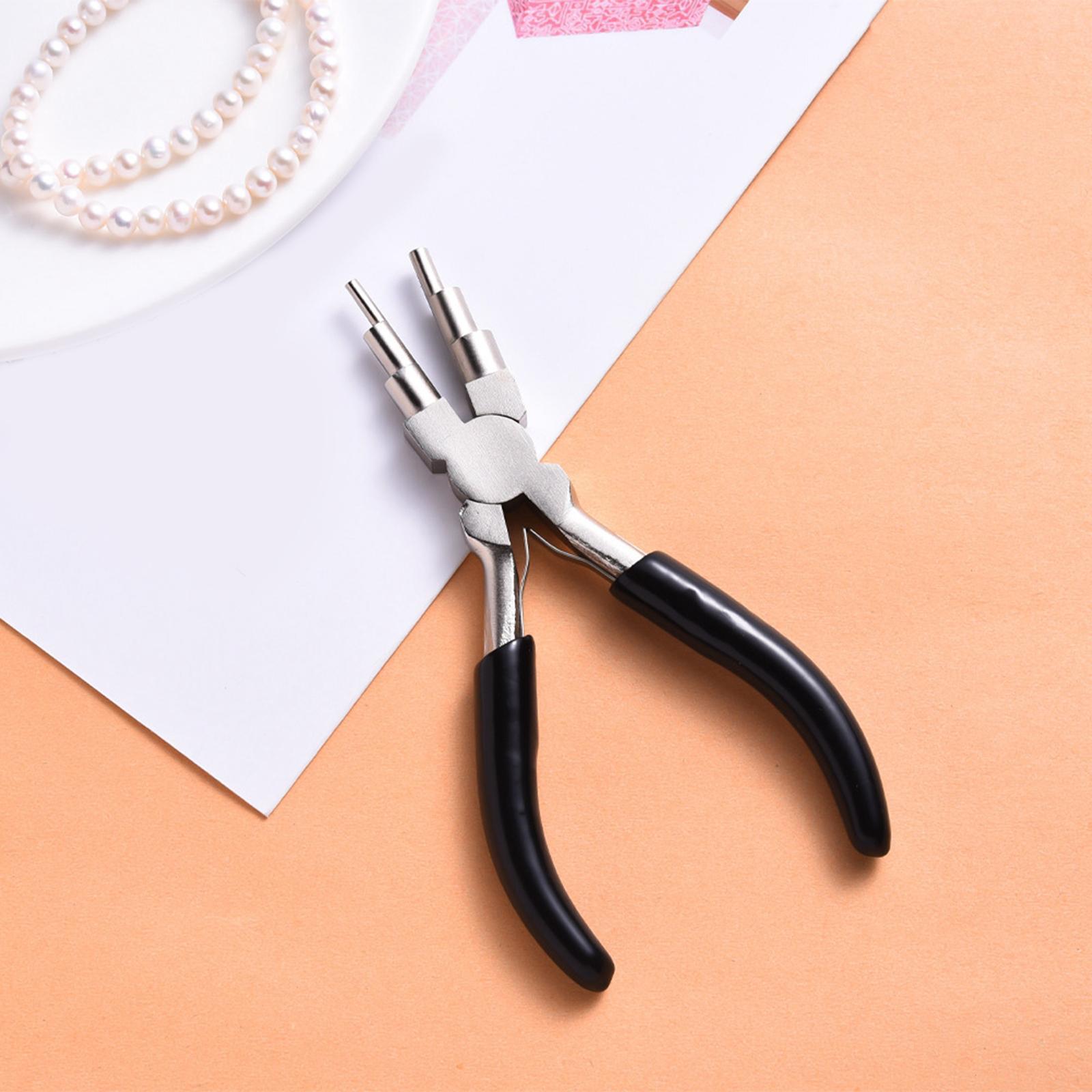 2 Pieces Heavy Duty Bail-Making Pliers for Bailing Jewelry Making Crafting