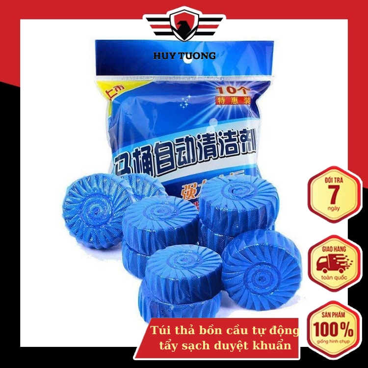 Viên Thả Làm Sạch Bồn Cầu (1 Gói 10 Viên)