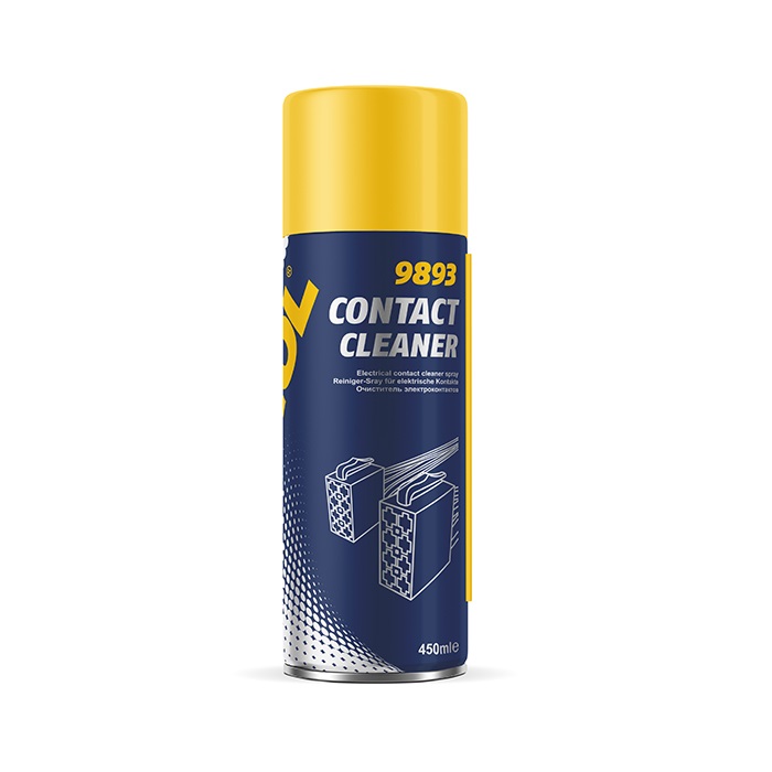 Chai Vệ Sinh, Chống Rỉ, Bảo Vệ Contact Điện, Mạch Điện Tử MANNOL 9893 Electrical Contact Cleaner Spray 450ML