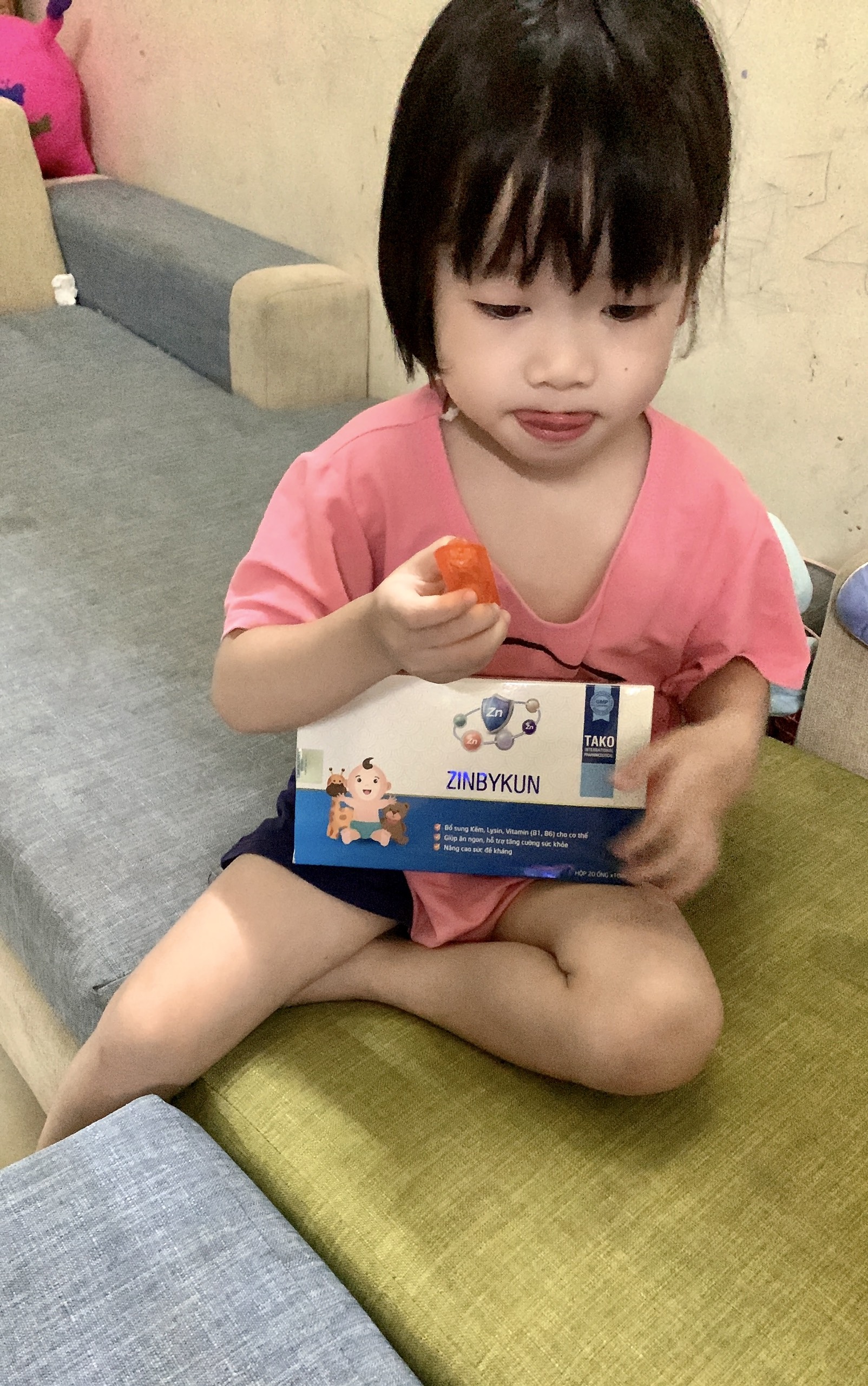 Hỗ trợ tăng cường sức đề kháng ZINBYKUN