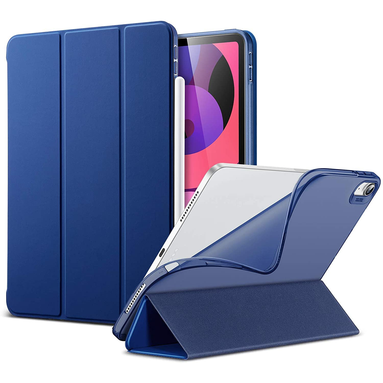 Bao da cho iPad Air 4 2020 10.9 Inch ESR Rebound Slim Smart Case - Hàng Nhập Khẩu