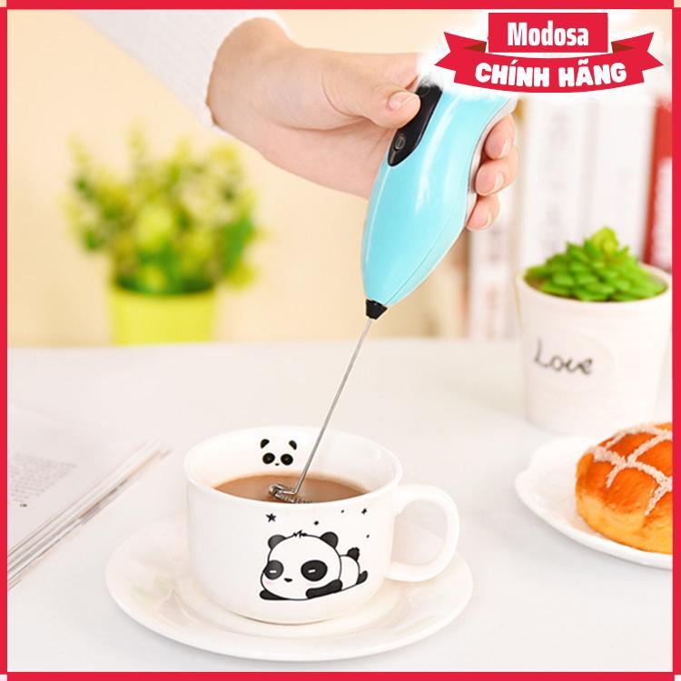 Máy Tạo Bọt Cafe Modosa, Đánh Trứng Mini - Hàng Chính Hãng