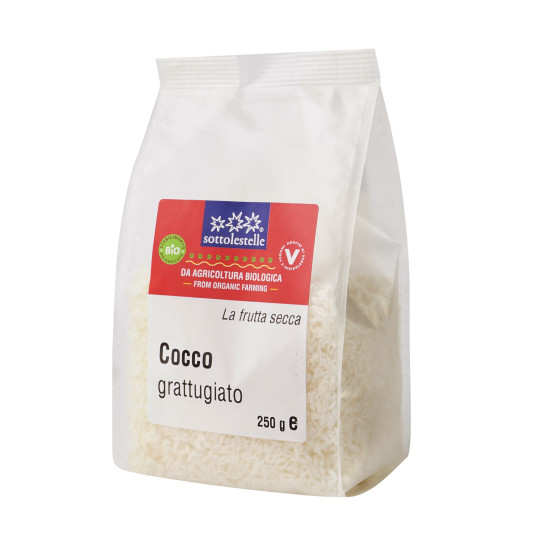 Vụn Dừa Hữu Cơ 250g Sottolestelle Organic Shredded Coconut