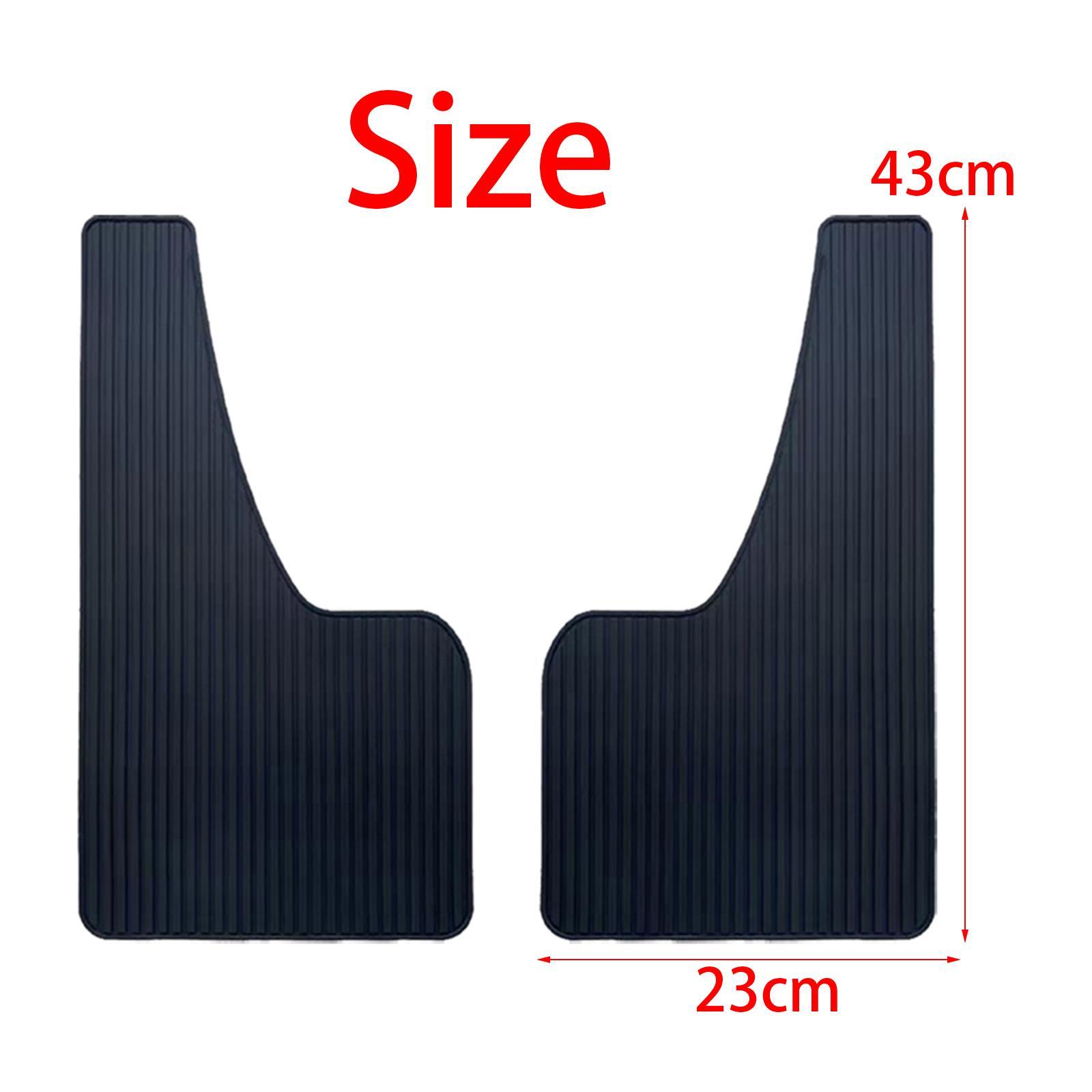 Universal Car Mud Flaps, No Collision Scratch Resistant with Hardware Tire Guard Mudflaps for Car ,Pickup ,SUV Quality