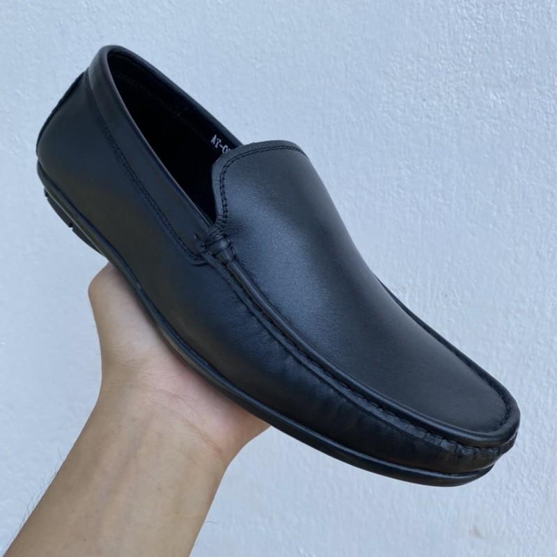 Giày lười nam, da bò cao cấp.khâu liền đế chắc chắn, size 38-43