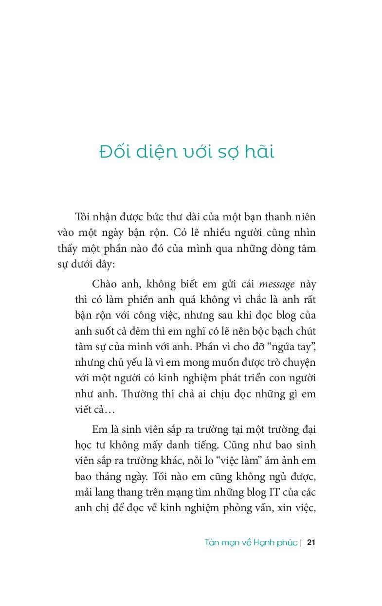Tản Mạn Về Hạnh Phúc