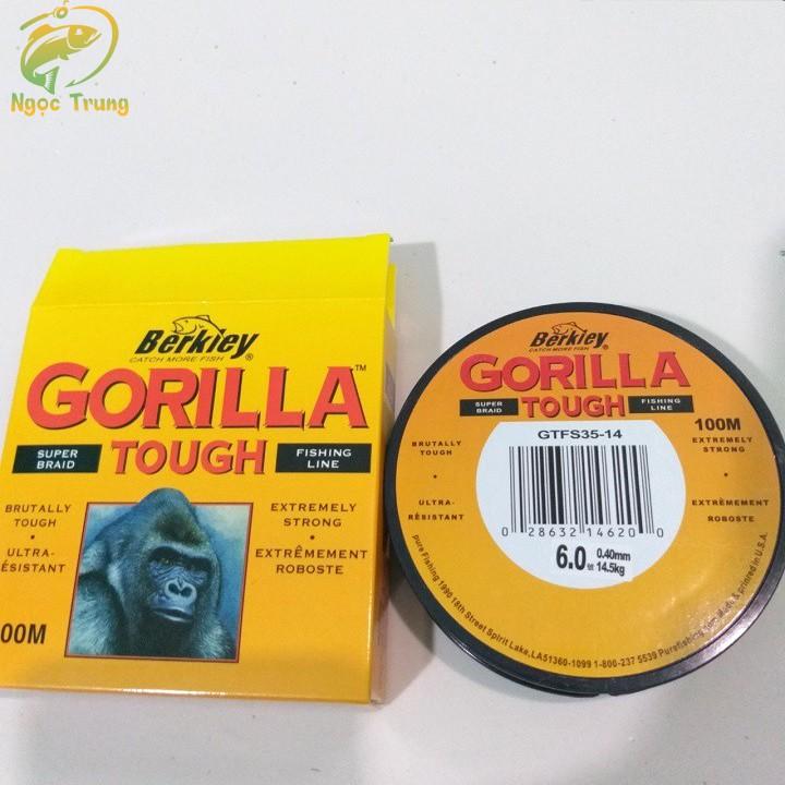 Cước Câu Cá Gorilla 100m, Dây Câu Cá Tải Cá Tới 25kg Siêu Bền-GLL113