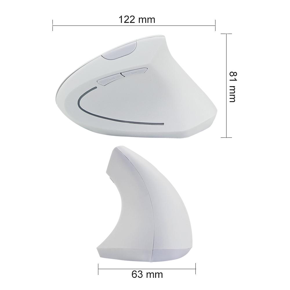 2.4G Không Dây Dọc 3D Chuột Chơi Game, Sử Dụng An Toàn Có Thể Điều Chỉnh DPI Quang Máy Tính Chuột, Chuột Game Thủ, thích Hợp Cho Văn Phòng Nhà