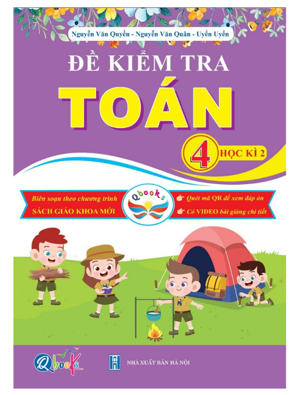 Sách - Combo Đề Kiểm Tra Toán Và Tiếng Việt Lớp 4 Học Kì 2 - Cánh Diều