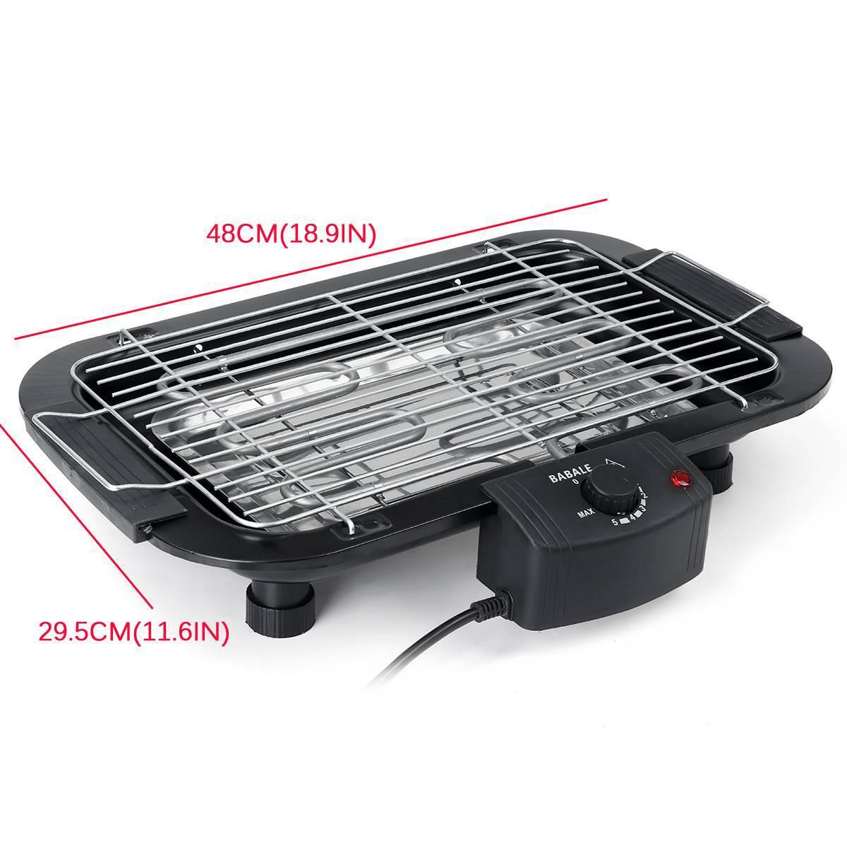 Bếp Nướng Điện Không Khói Modosa Barbecue Grill 2000W - Hàng Chính Hãng