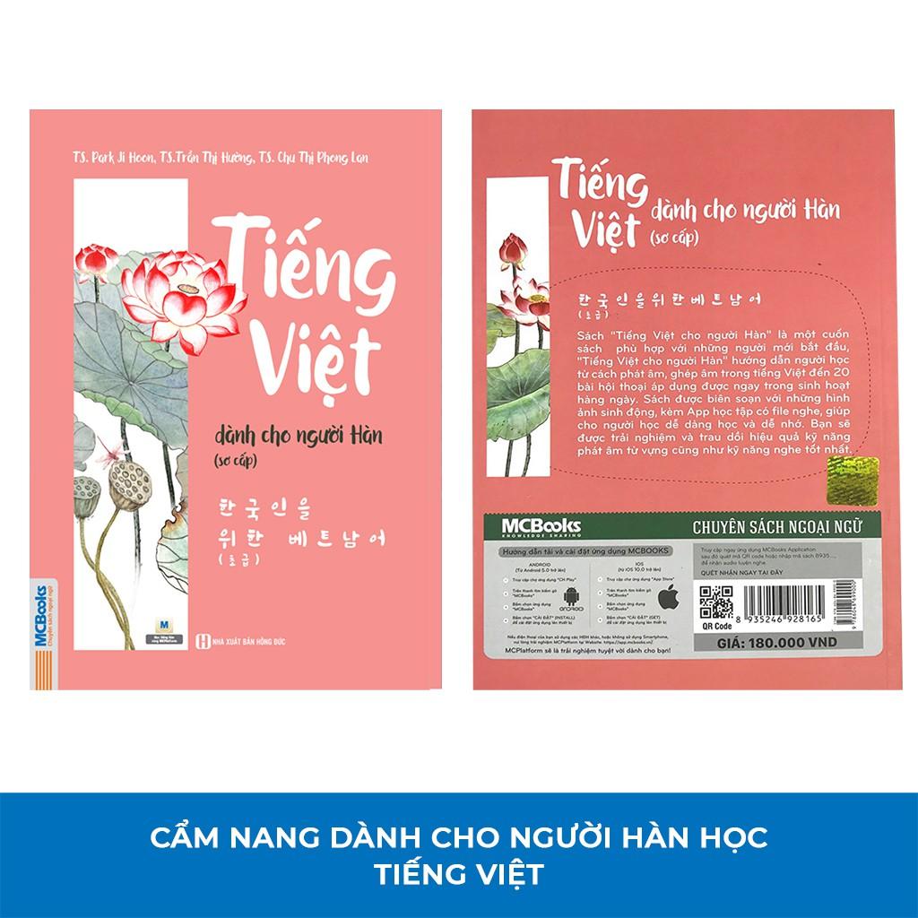 Sách - Tiếng Việt Dành Cho Người Hàn Sơ Cấp