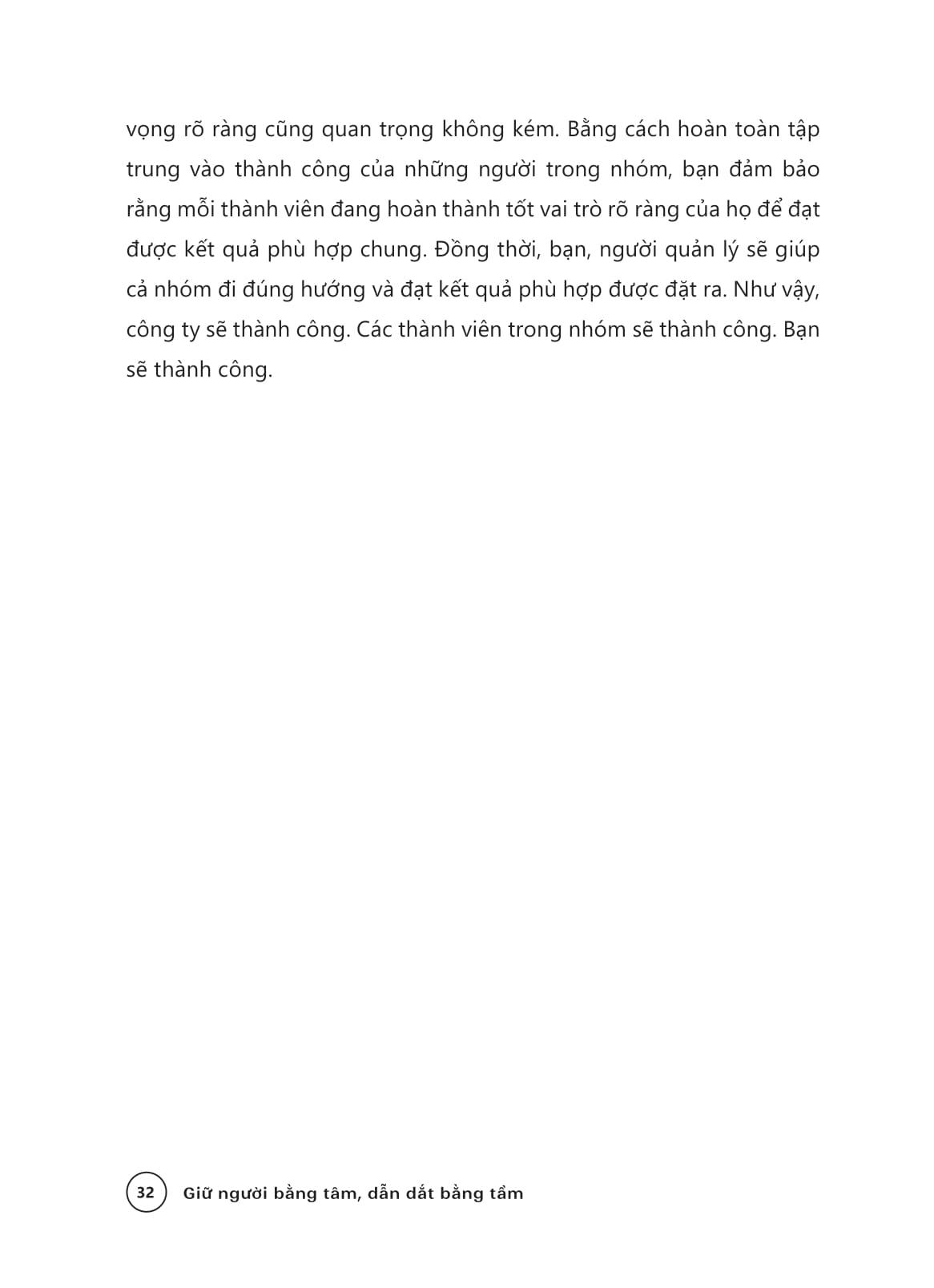 Sách - Giữ Người Bằng Tâm - Dẫn Dắt Bằng Tầm