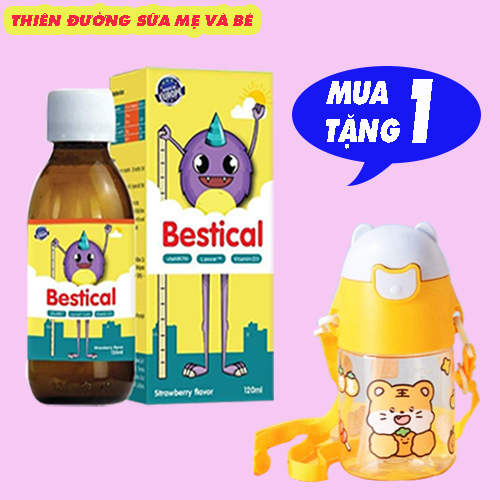 (Tặng quà cho bé )Bestical bổ sung canxi và vitamin d3k2 giúp tăng chiều cao vượt trội cho bé