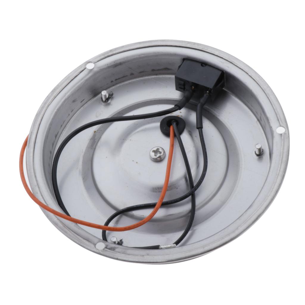 2 Pieces 4.3" Dome Light 12V 2W Interior LED Lamp Warm White Light Boat