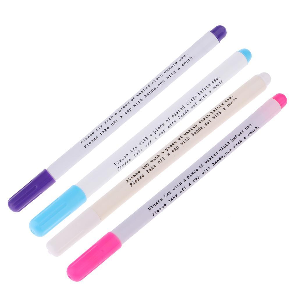 10pcs Water Erasable Soluble Pens Tailor Fabric Marker Pen Sewing Craft Blue