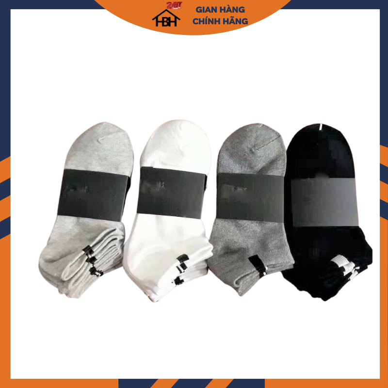Set 10 đôi tất nam cotton cổ ngắn