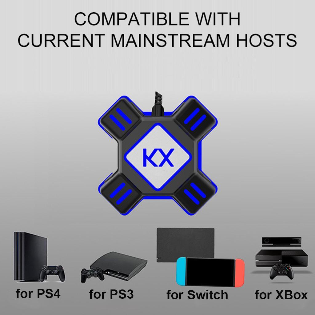 Gaming Keyboard Mouse Adapter Console USB Converter for S/X