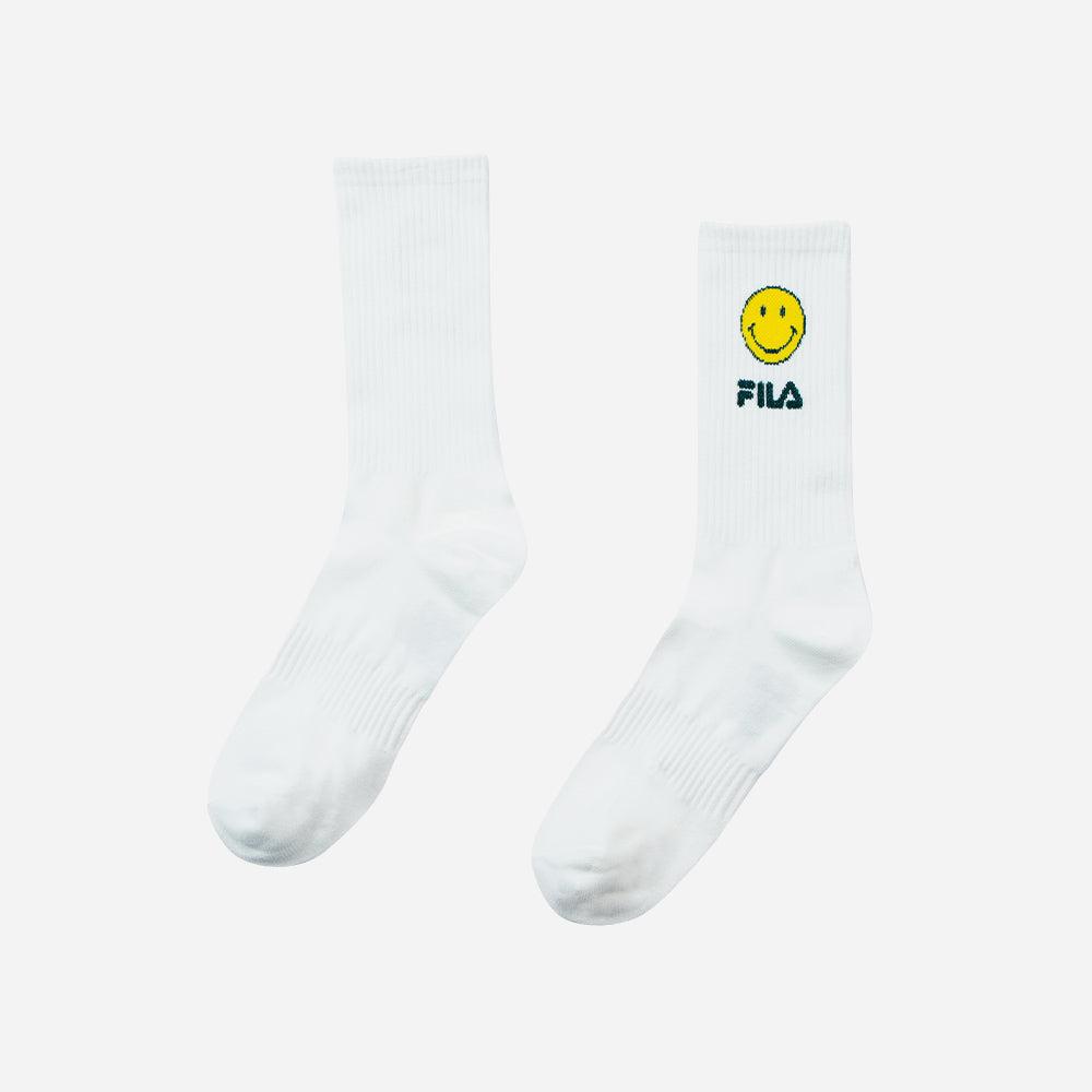 Vớ thể thao unisex Fila Tennis Club X Smiley - FW3SCF4S01X-BGE