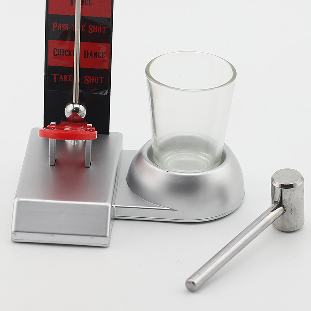 Bộ trò chơi Hammer Shot Drinking Game đánh cao tới đâu thì uống tới đó giải trí trên bàn nhậu
