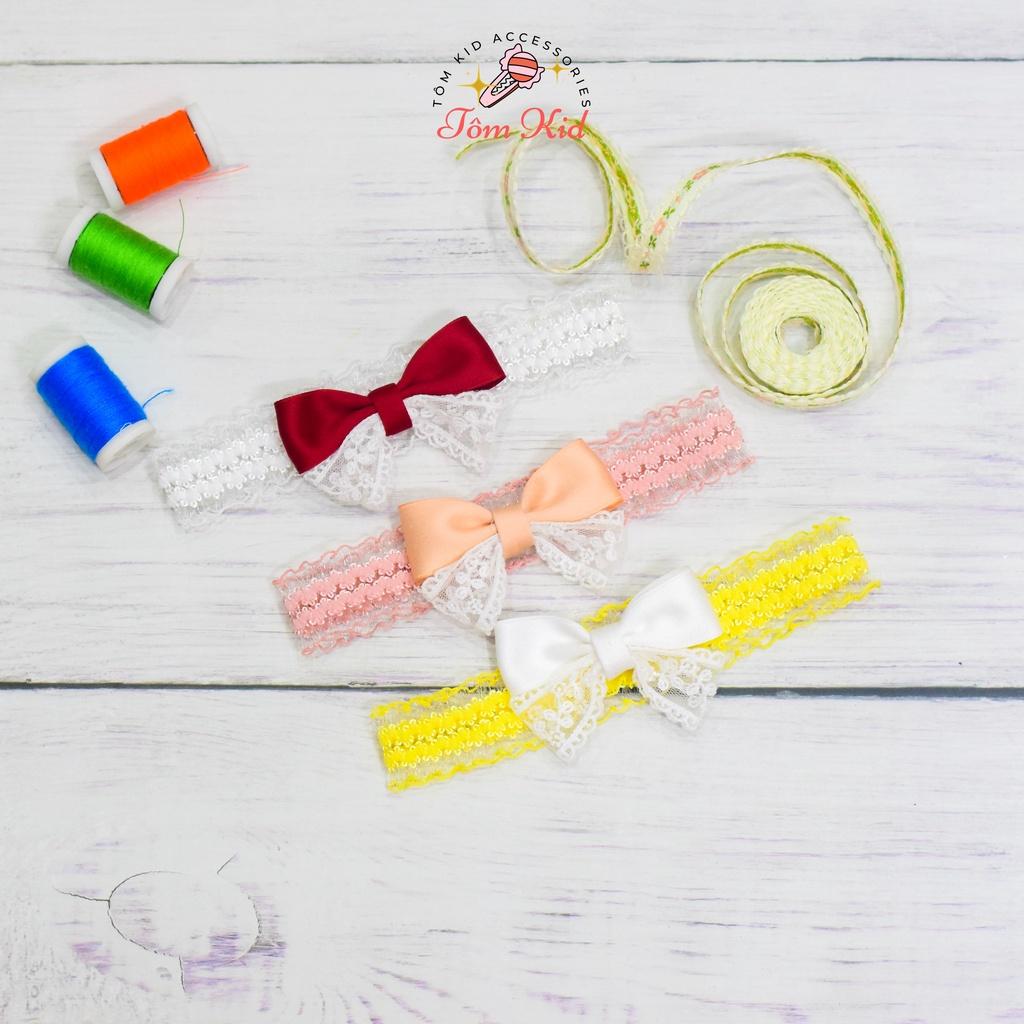 Băng đô Handmade cho bé gái, mẹ Tôm