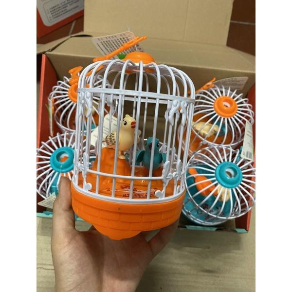Đồ chơi lồng chim hót cho bé
