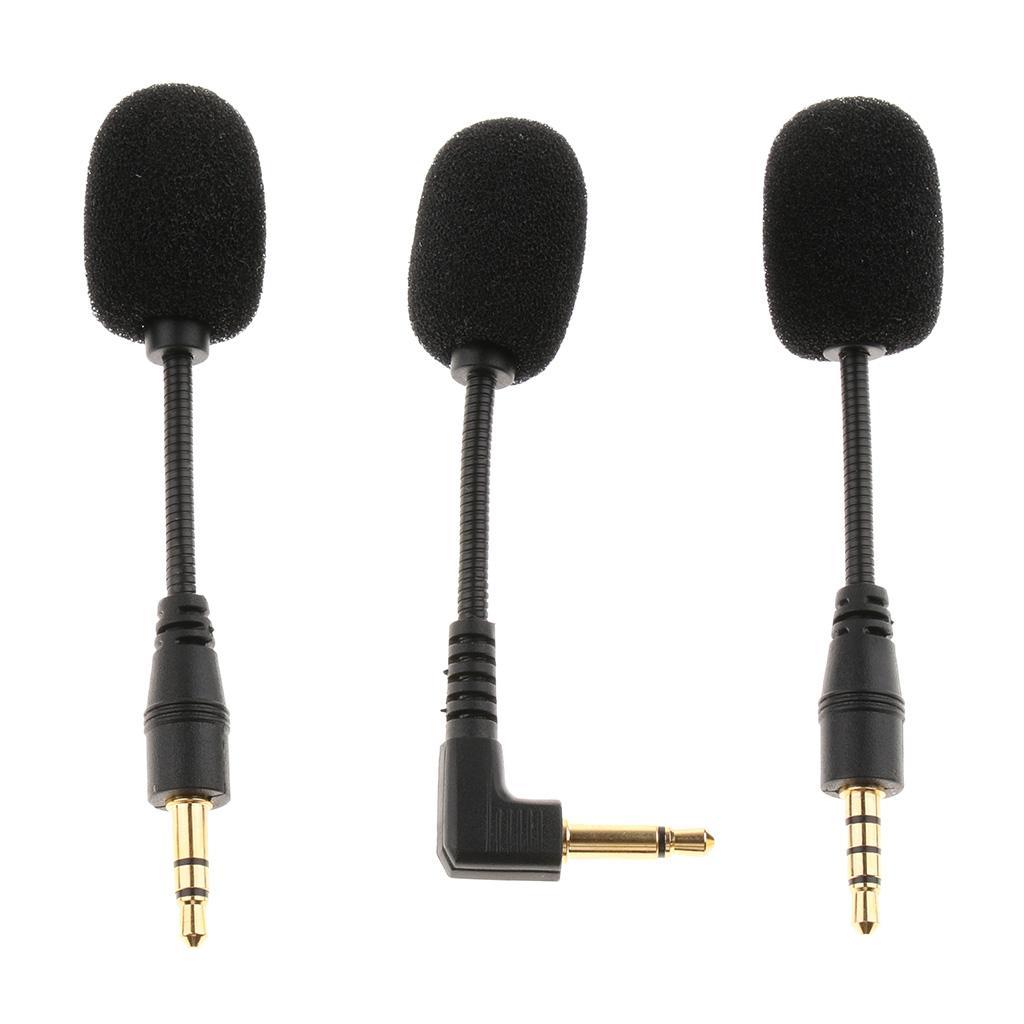 3.5mm Black Stereo Mini USB Mic Microphone