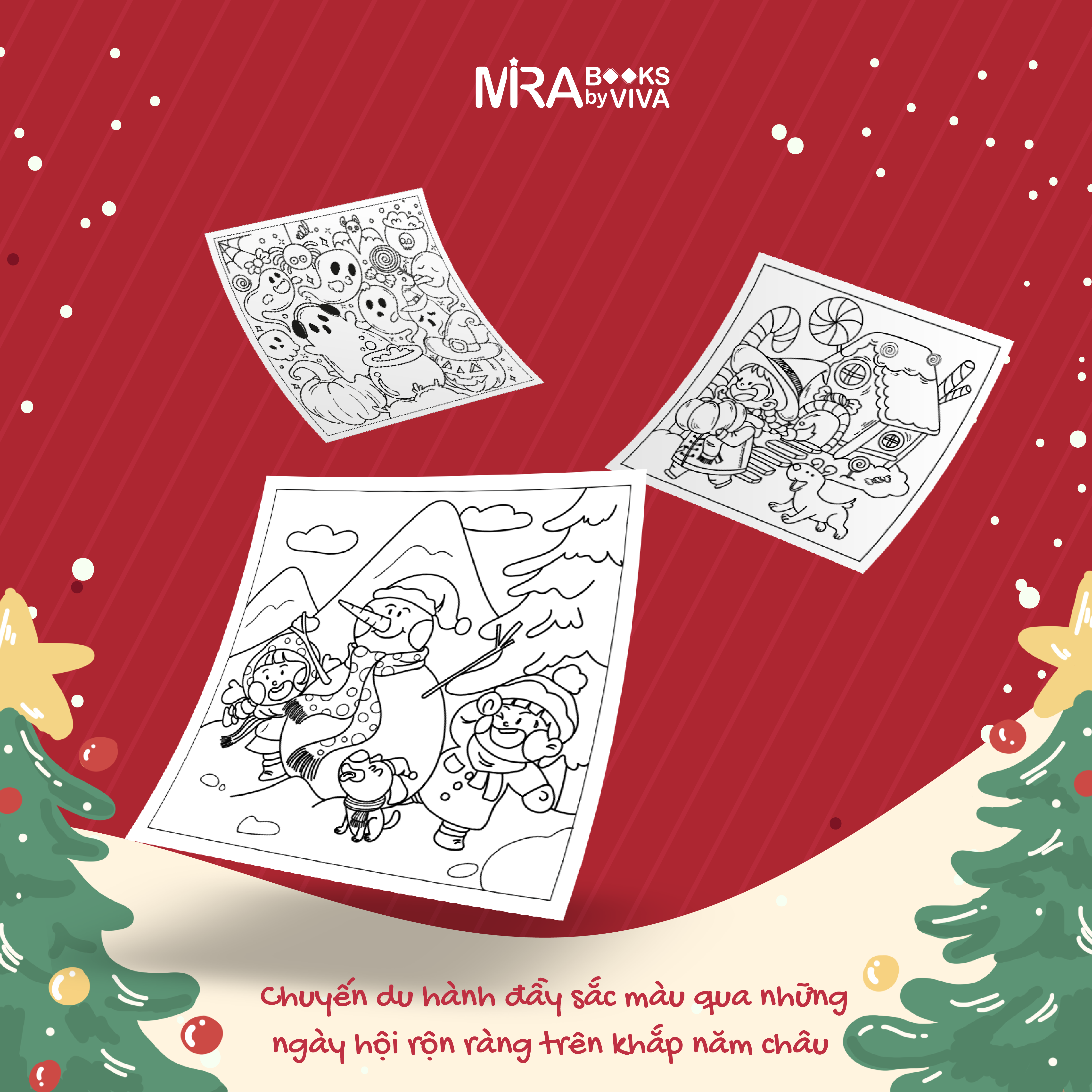 Sách Vòng Quanh Thế Giới, Tô Màu Lễ Hội