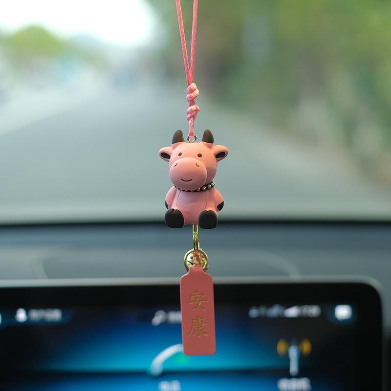 Dây Treo Gương Chiếu Hậu Trang Trí Xe Hơi May Mắn Sáng Tạo