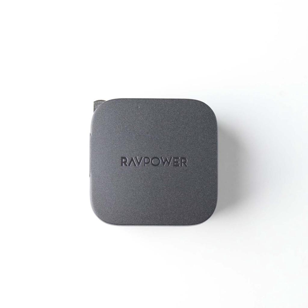 Củ sạc 30W RAVPower RP-PC132 - 1 Cổng USB 12W Và 1 Type-C PD 18W - Hàng chính hãng