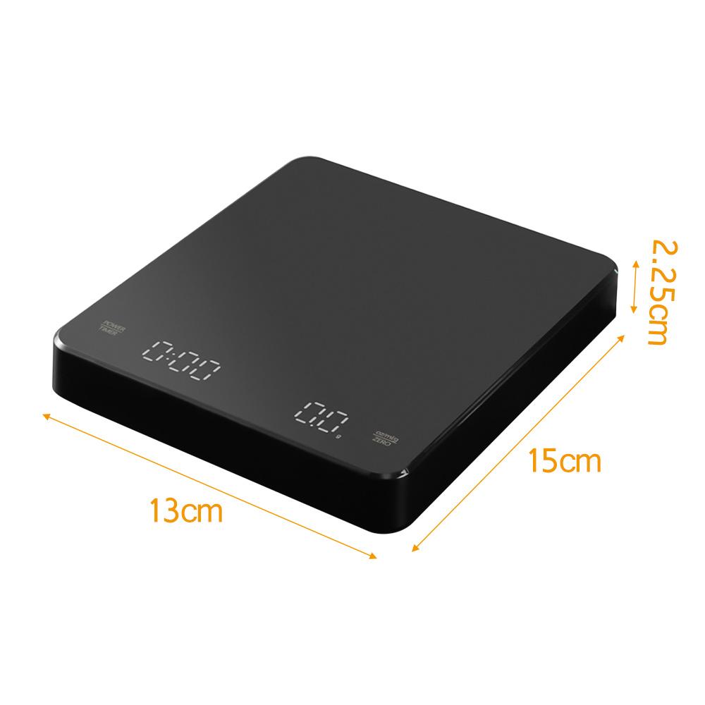 Cân Cà Phê Trọng Lượng 0-3Kg Kỹ Thuật Số Ck2150 Với Màn Hình Led Hẹn Giờ