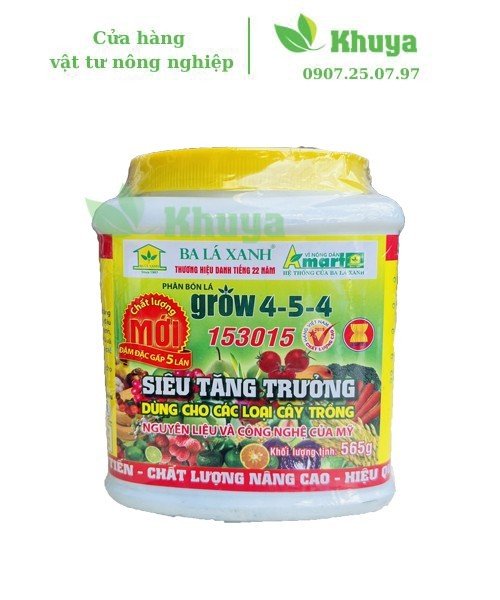 Phân bón lá BLX 15-30-15 565g Phát triển rễ - Tăng sức đề kháng