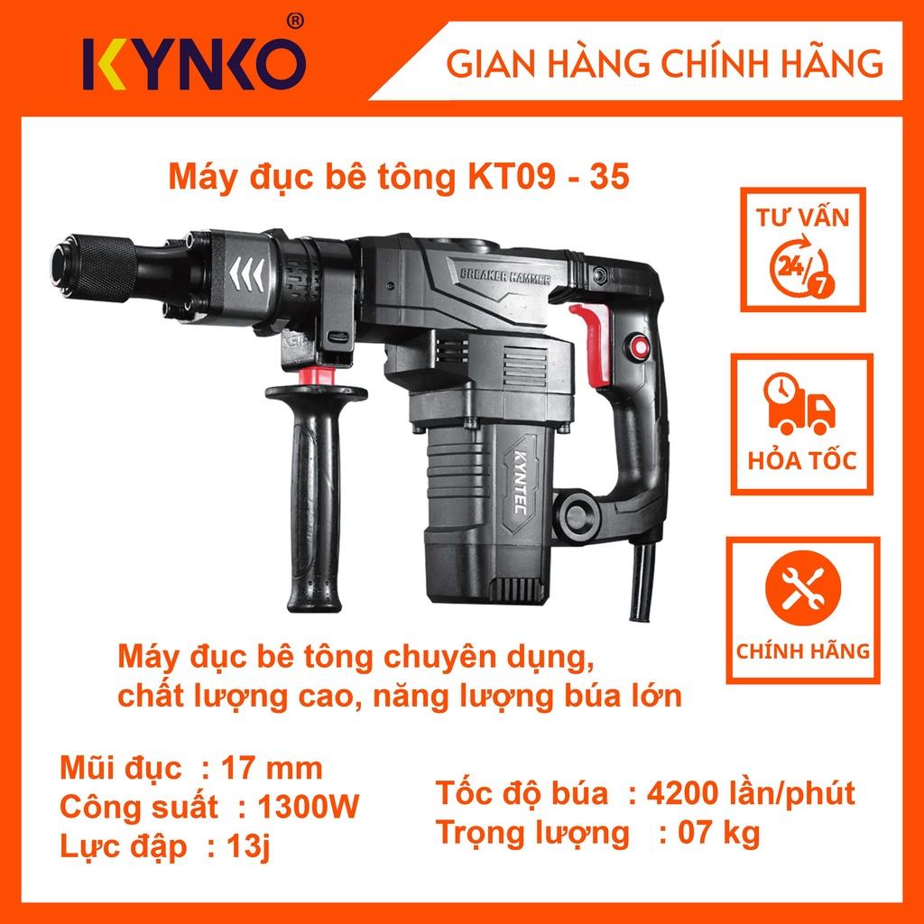 Máy đục bê tông cầm tay chính hãng KYNTEC - KT09-35 giá tốt