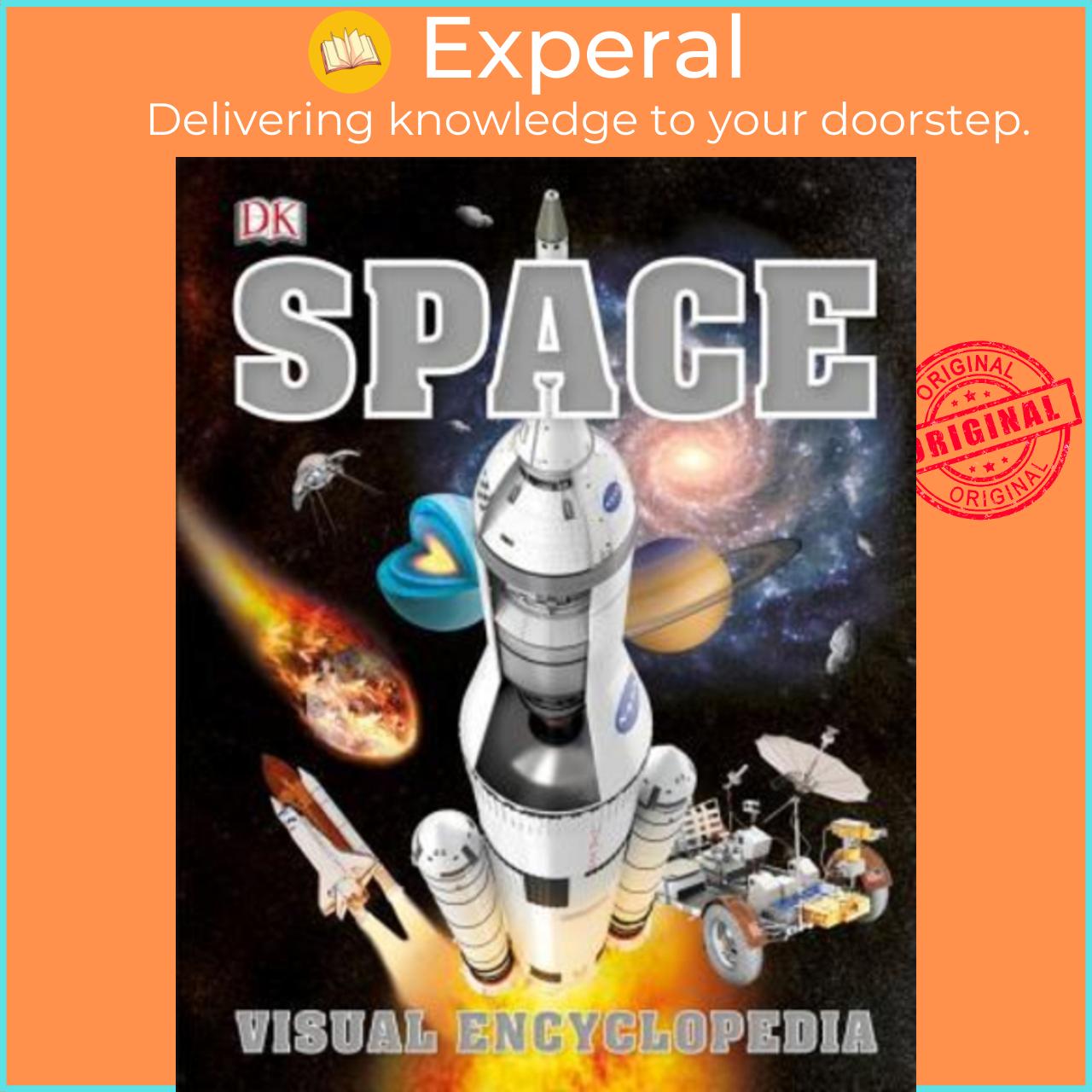 Sách - Space Visual Encyclopedia by DK (paperback)