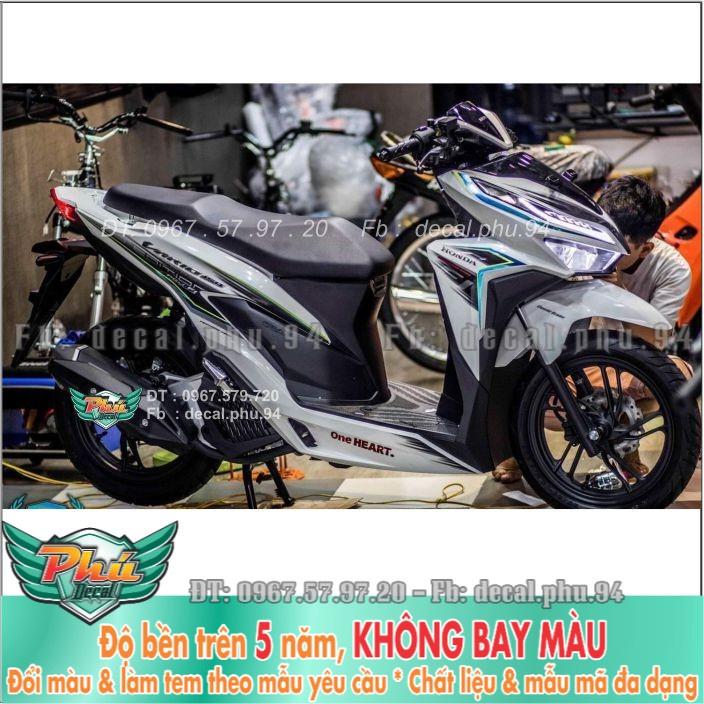 Tem rời Vario Trắng xanh đen