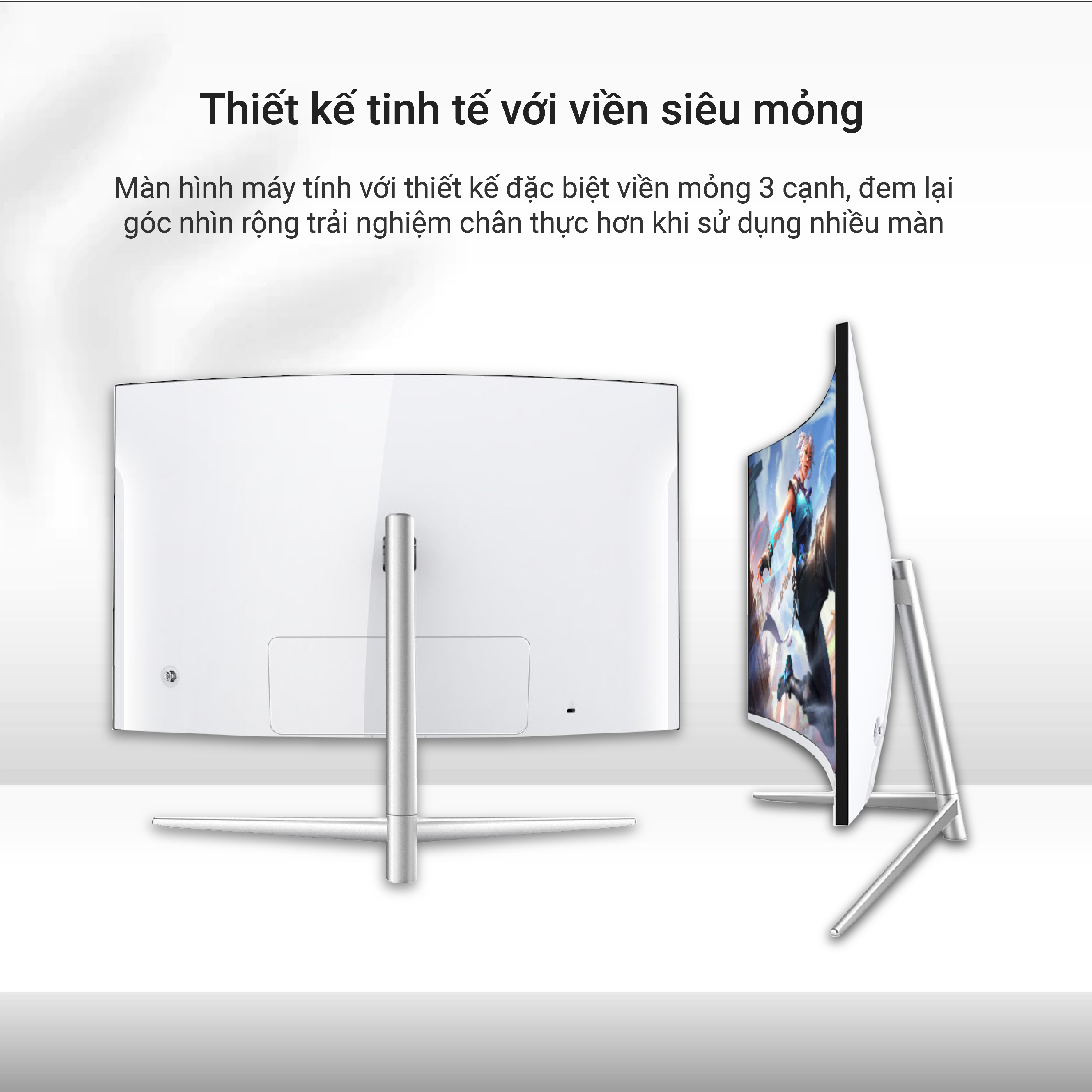 Màn hình máy tính T272QC 27 inch 2K full 4 viền 165HZ - Chất lượng cao - Hàng Chính Hãng