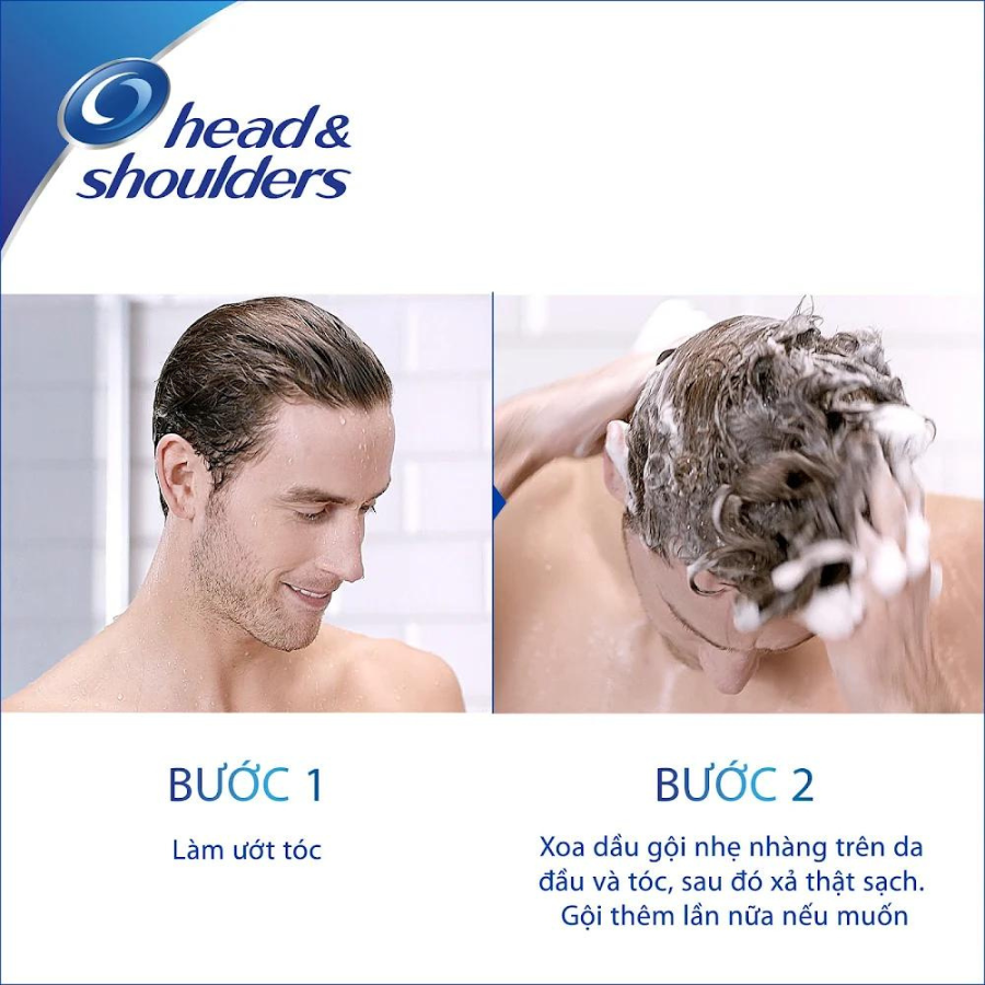 Dầu Gội Head&Shoulders Bạc Hà Mát Lạnh Chai 1200ml 