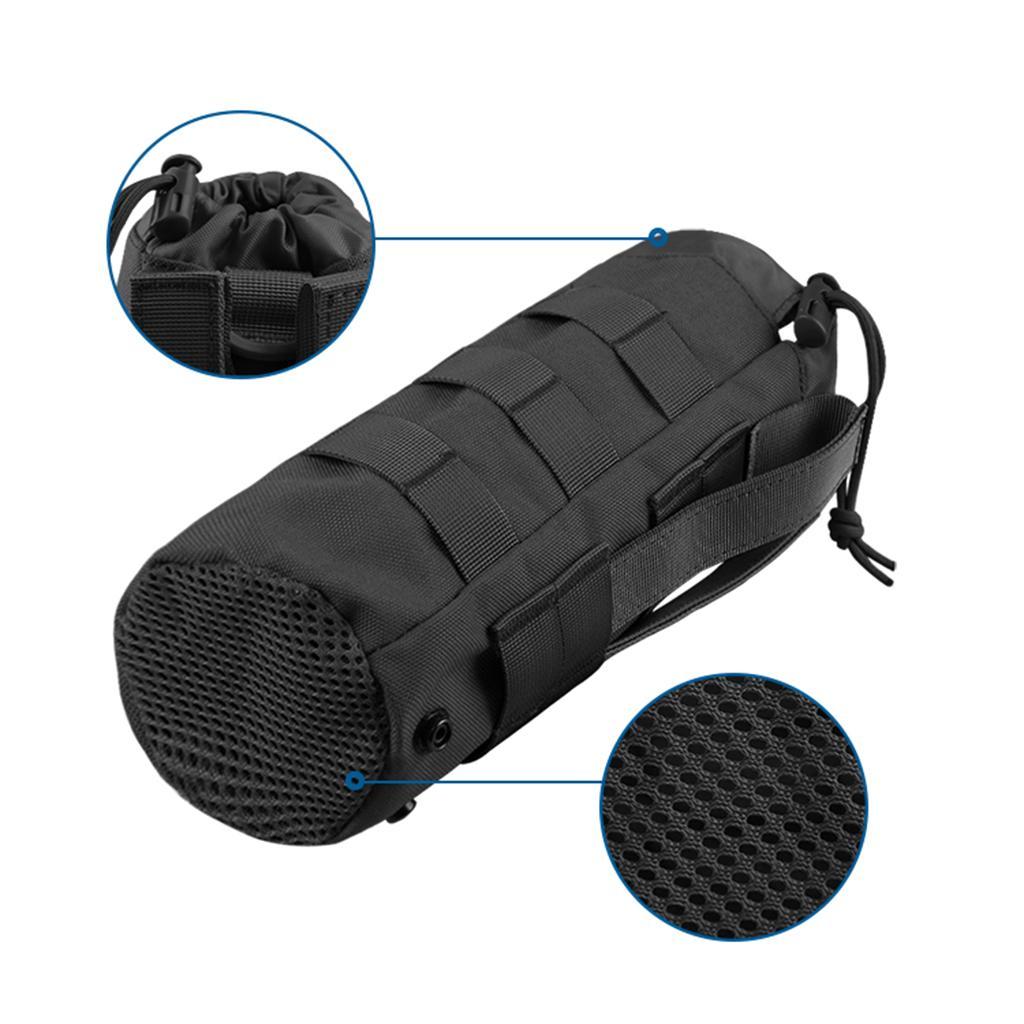 Molle Water Bottle Carrier Pouch Outdoor Carry Bag