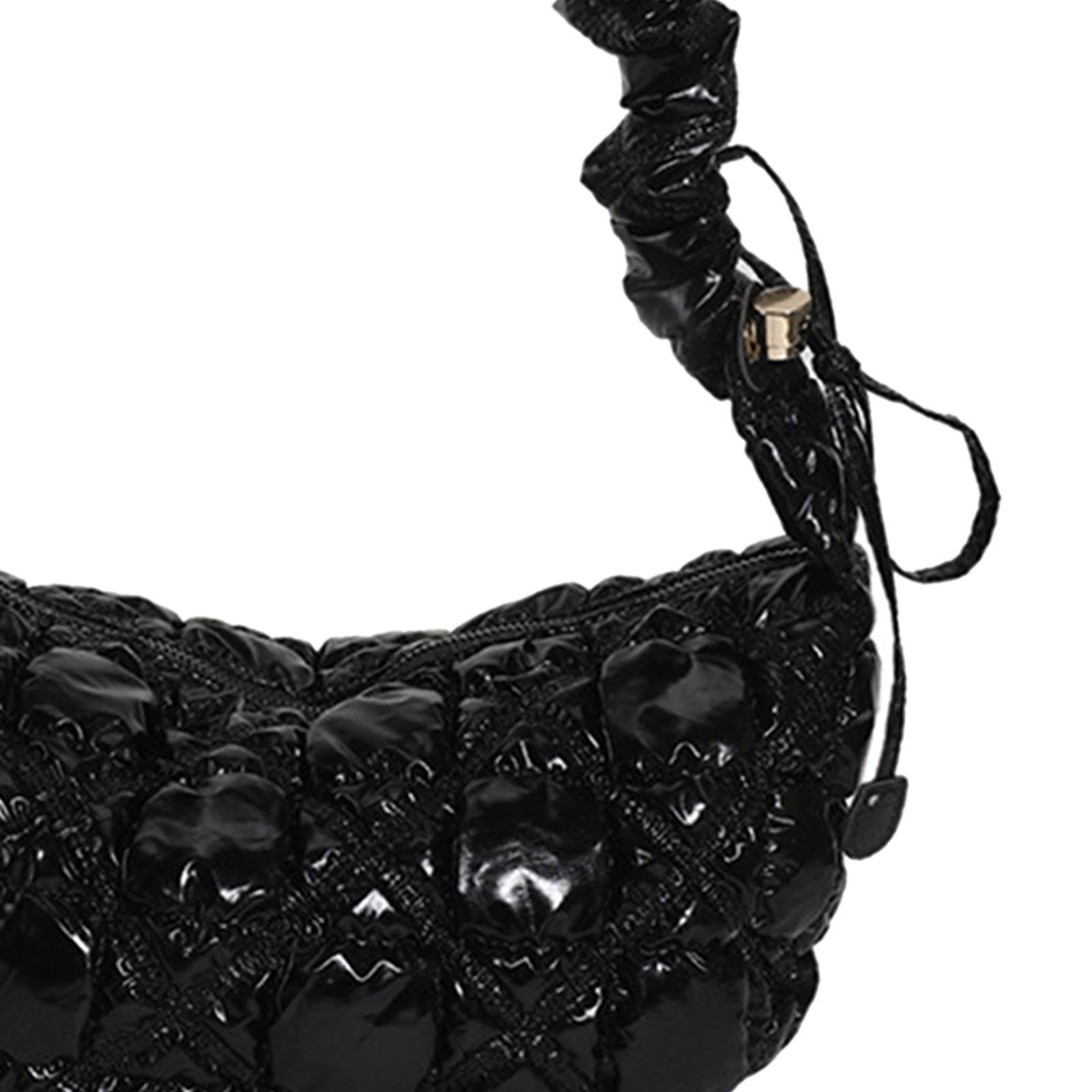 Women Underarm Bag PU Leather Lady Pouch Tote Bag for Vacation Summer Travel