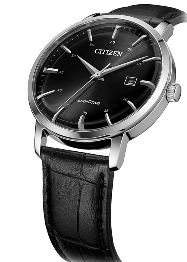 Đồng Hồ Nam Citizen Dây Da BM7460-11E - Mặt Đen