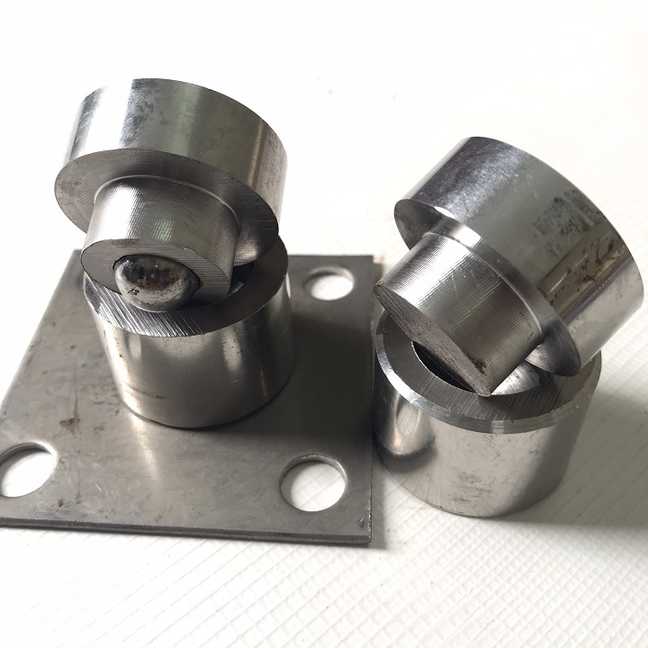 Bản lề cối xoay cửa cổng chịu lực - Chất liệu Inox 304 Ø42 - Dùng cho cửa 2 cánh
