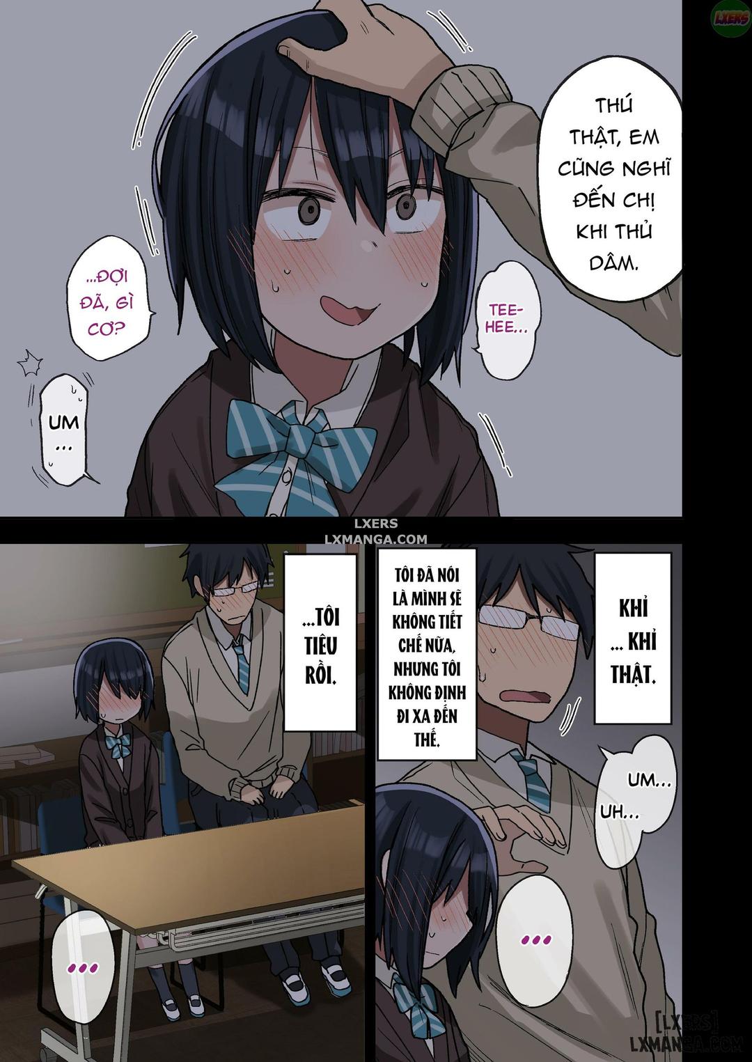 bí mật hư hỏng của tôi với tiền bối chapter 1 16