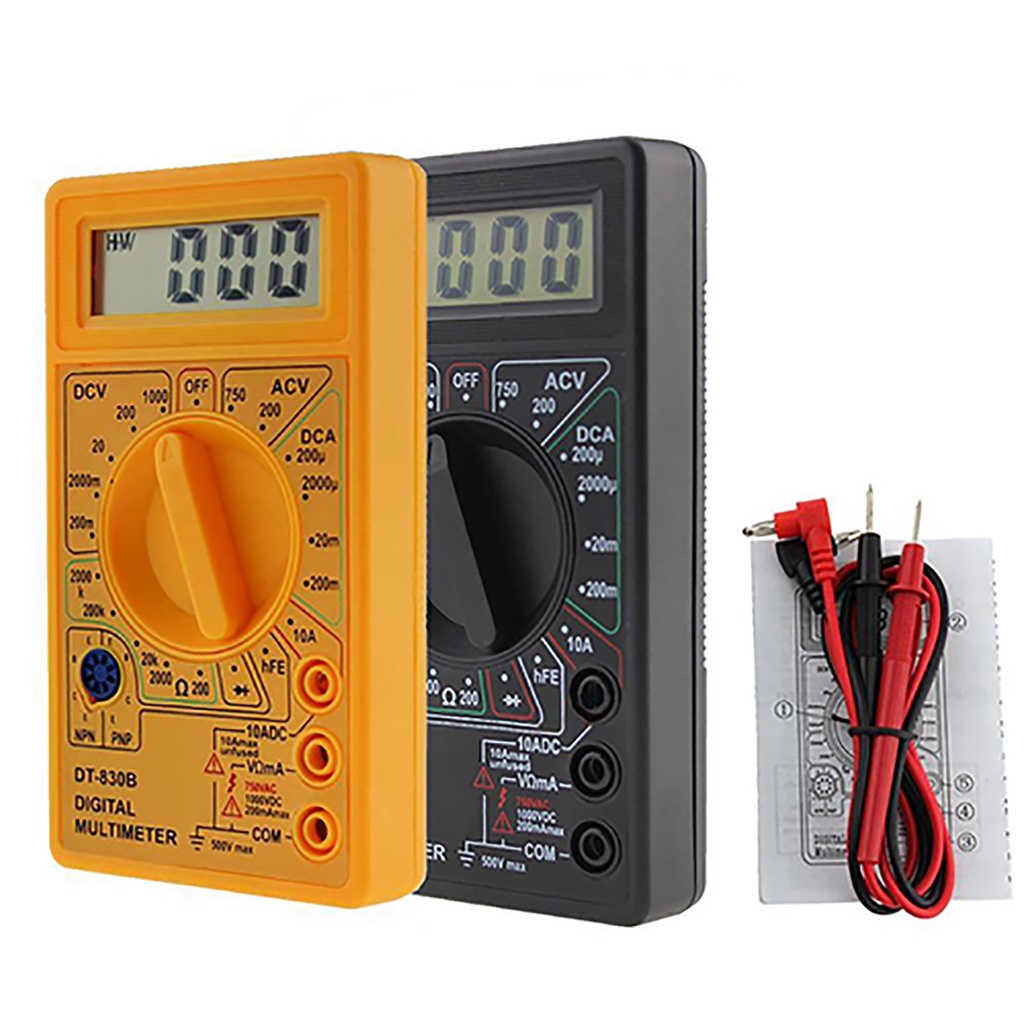 Đồng hồ đo điện vạn năng loại tốt Dt-830D