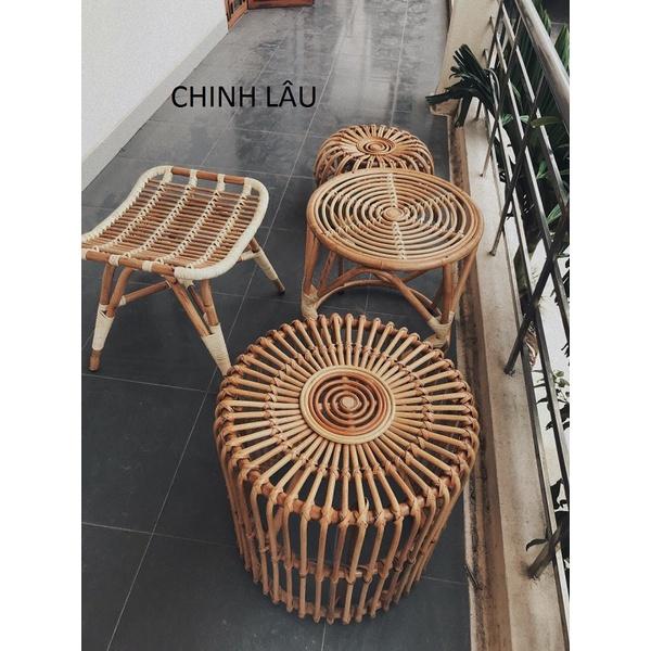 GHẾ ĐÔN MÂY- BÀN MÂY- NỘI THẤT MÂY CHO QUÁN CÀ PHÊ, HOMESTAY- GHẾ MÂY TRANG TRÍ, DECOR NHÀ CỬA
