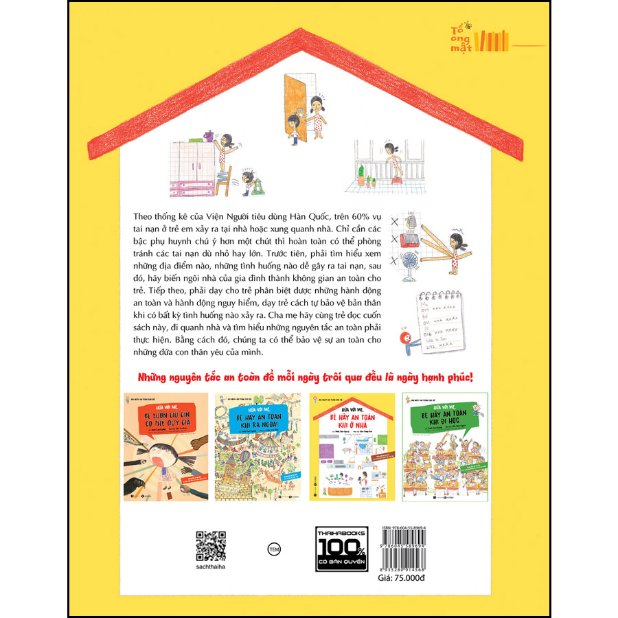 Sách 365 ngày an toàn cho bé