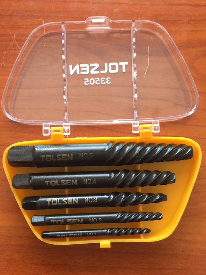 BỘ MŨI KHOAN ỐC GẪY TOLSEN 33505 - HÀNG CHÍNH HÃNG